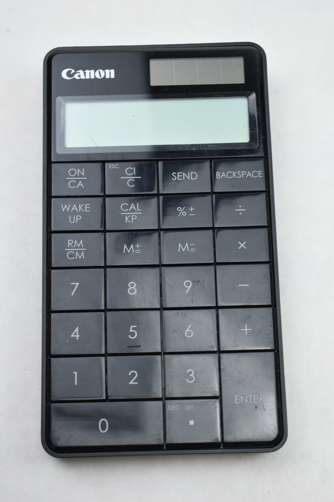 Canon キヤノン テンキー電卓 X Mark I KRF ブラック　新品未開封品 CANON X Mark I keypad／電卓・テンキー テンキーにも電卓にも使える