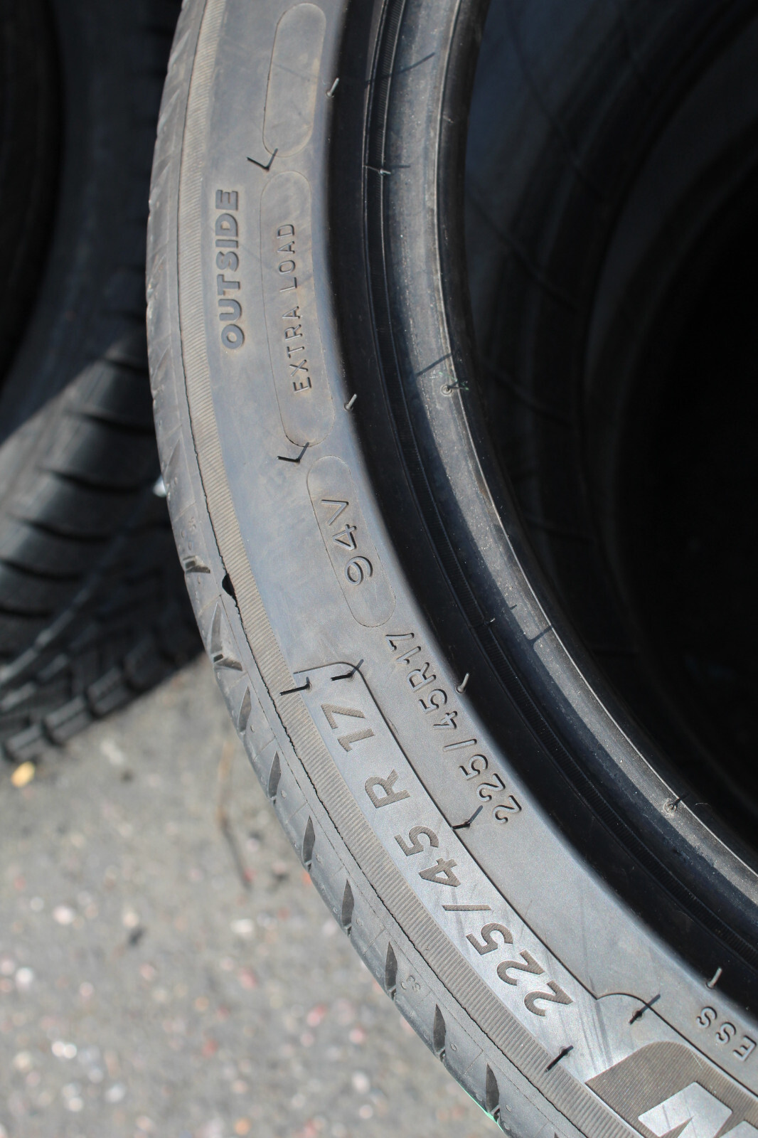 225 45 17 Michelin, Primacy 4 S1, XL, 94V, x2 A Pair 5.5mm (F1_tyres) L3470