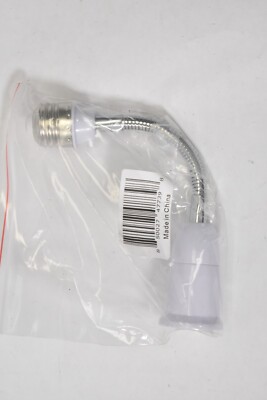 90° Bending Light Socket Extender White Hardware Replacement Part 47739