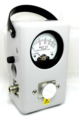 Bird Model 43 (43-UHF) Thruline(c) RF Wattmeter w/ Connector Type UHF (SO-239)