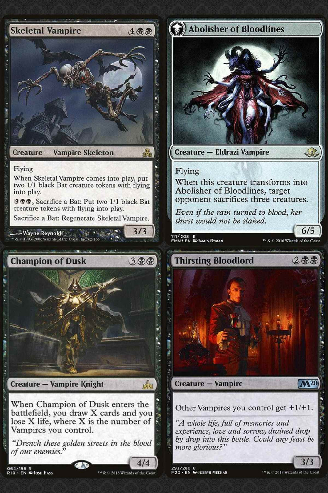Toys & Hobbies ***Custom Commander Deck*** Black Vampires Drana Kalastria Bloodchief Magic EDH