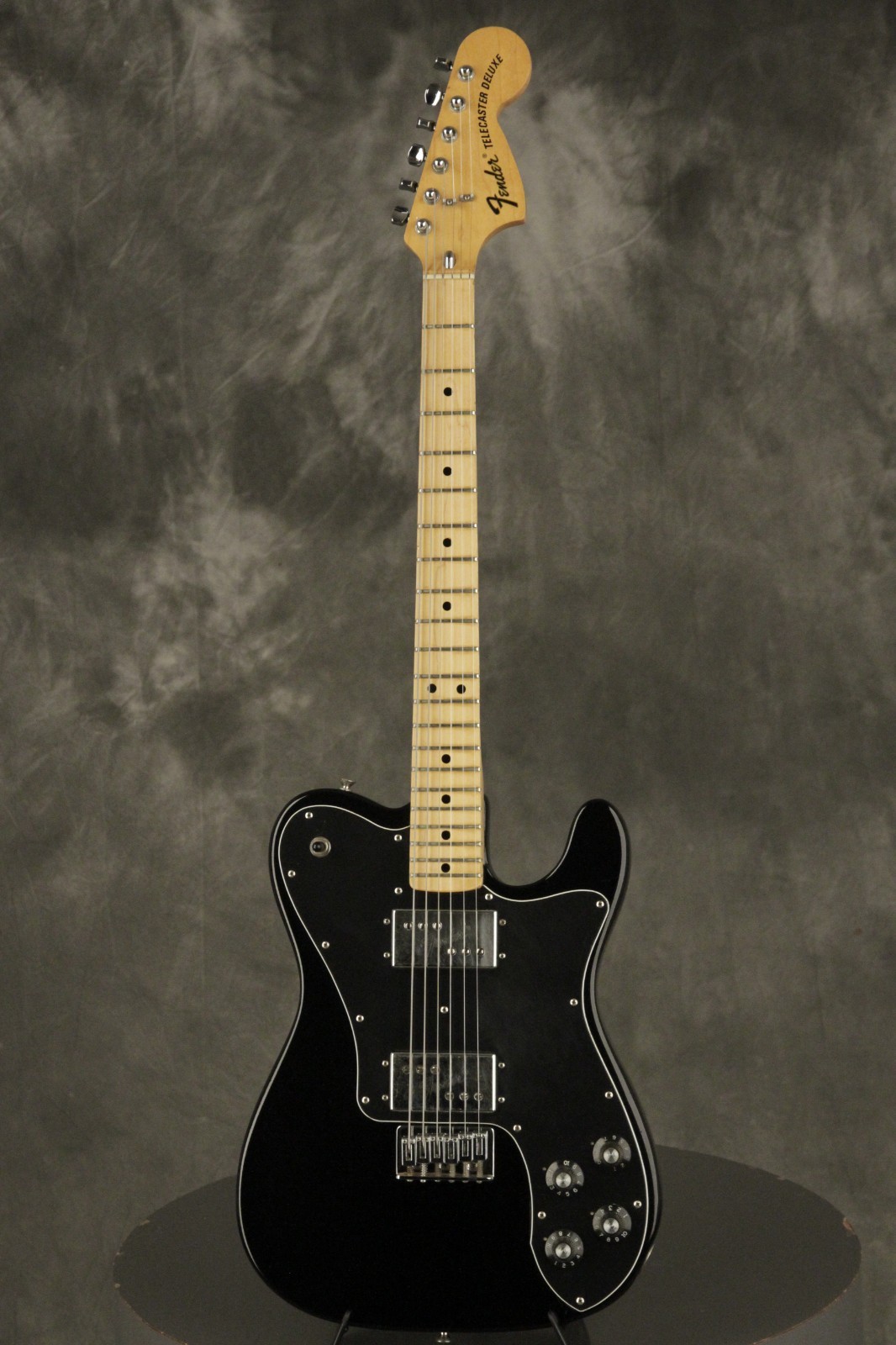 1973 Fender Telecaster DELUXE refinished BLACK with 