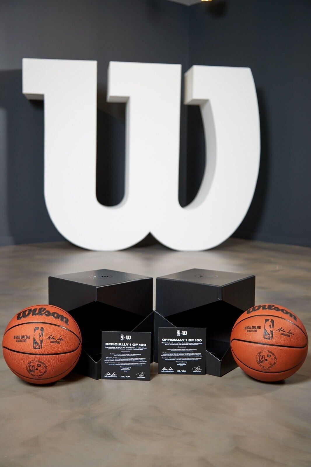 ボール WIND AND SEA x NBA x Wilson Basket Ball 018D3678-8704-46B9-B02E-