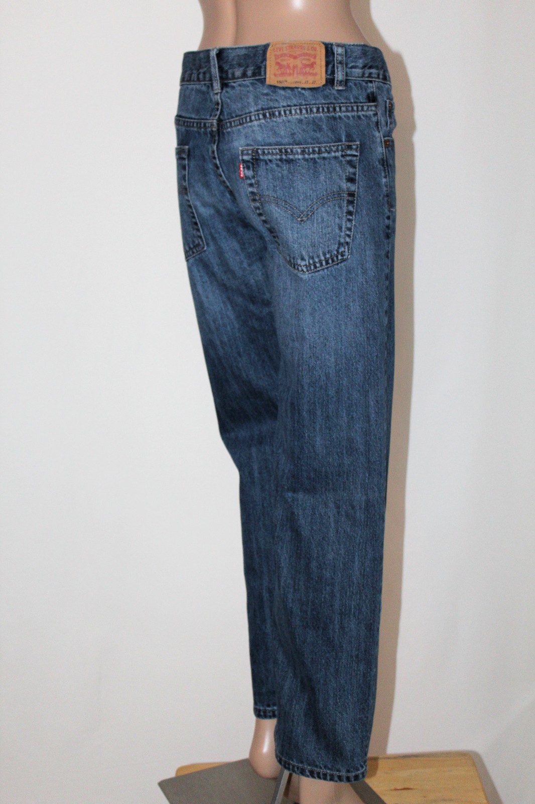 LEVI'S 550 Boy's Young Men's 14 Regular 27 x 27 Relaxed Fit Denim Jeans