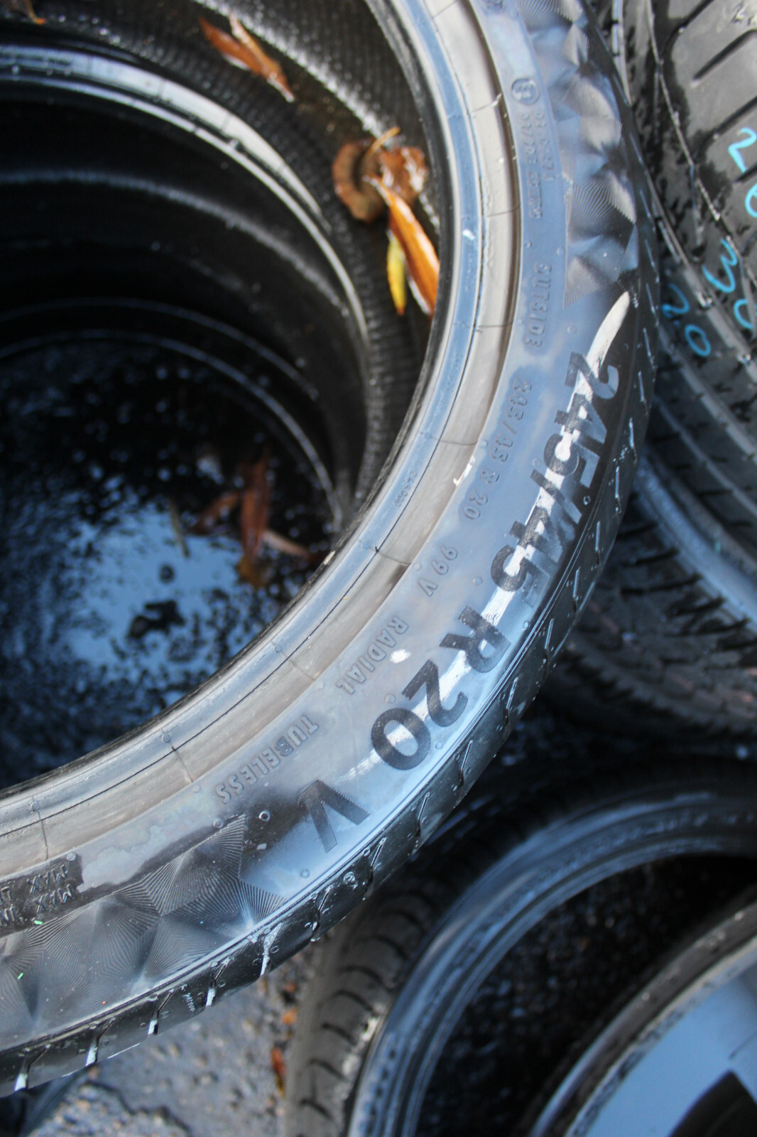 245 45 20 Continental, PC 6, 99V, x2 A Pair 6.5mm (F1_tyres) L2990