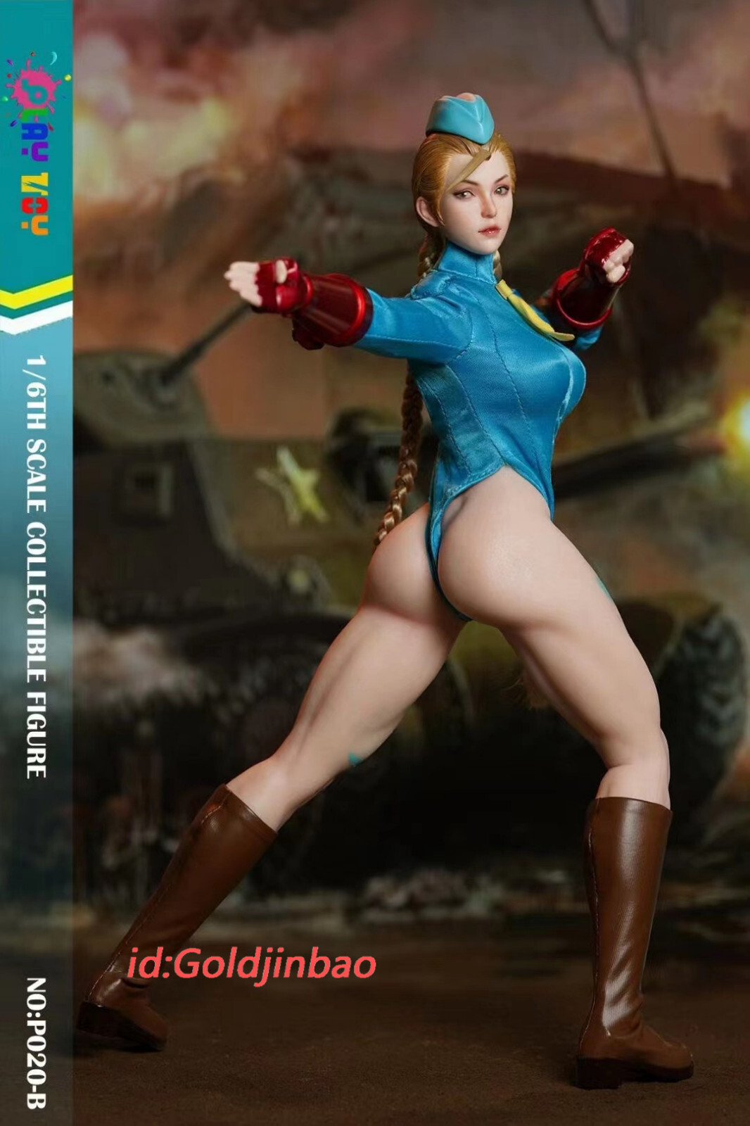 PLAY　TOY　020A キャミィ Unboxing Play Toy 1/6 P020-A Green Fighting Female Warrior