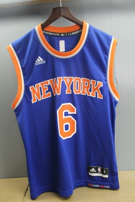 men's new york knicks kristaps porzingis adidas royal replica jersey
