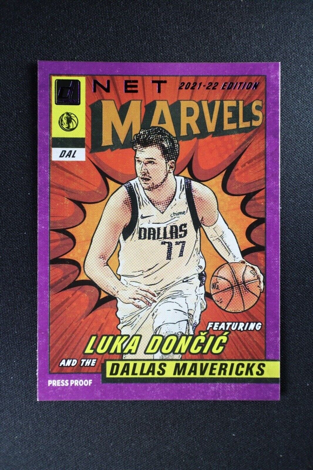 2021-22 Panini Donruss Net Marvels Purple Press Proof #1 2021-22 Panini Donruss Net Marvels Purple Press Proof #1