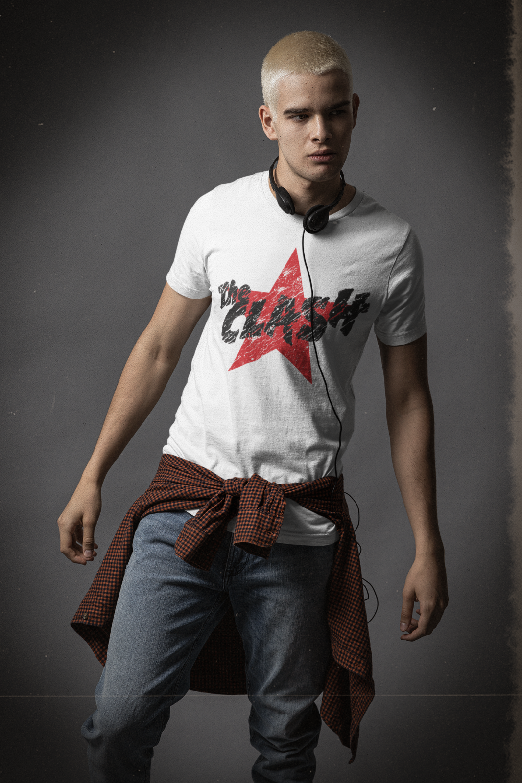 The Clash Star T-Shirt sizes S-2xl T-Shirt Rock T-Shirt Punk T-Shirt Rockabilly The Clash Star T-Shirt sizes S-2xl T-Shirt Rock T-Shirt Punk T-Shirt Rockabilly