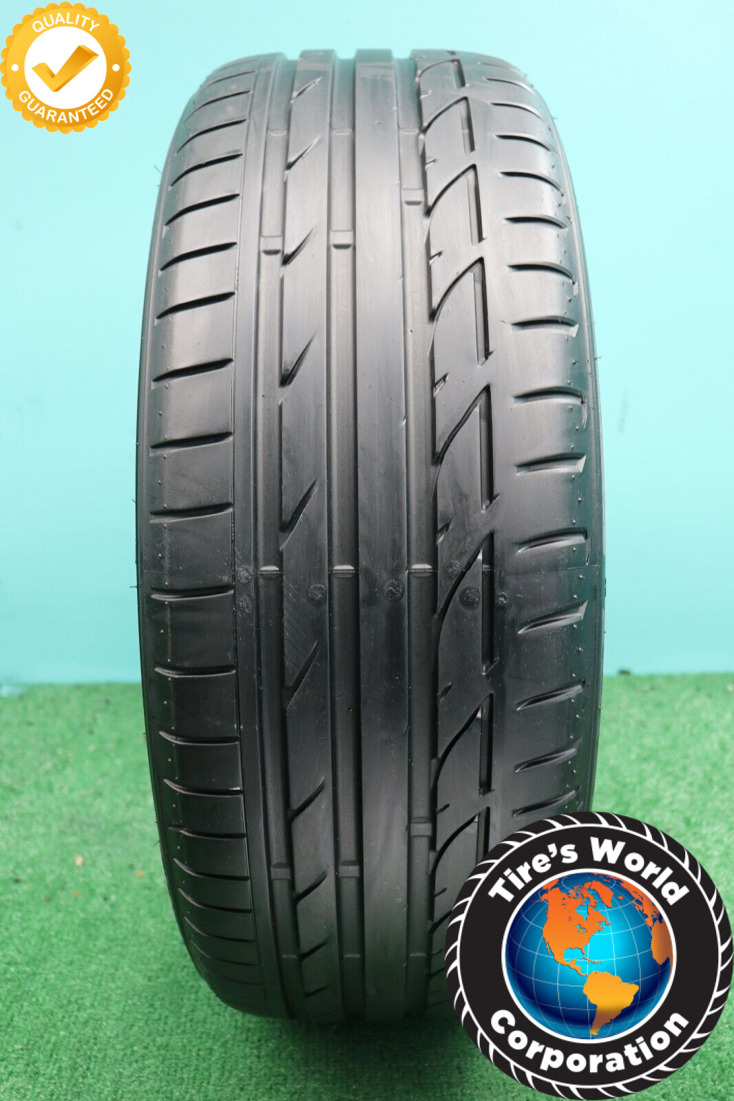 1 Used Bridgestone Potenza S001 ★ RFT RSC 225/45R19 225/45/19 2254519 92W