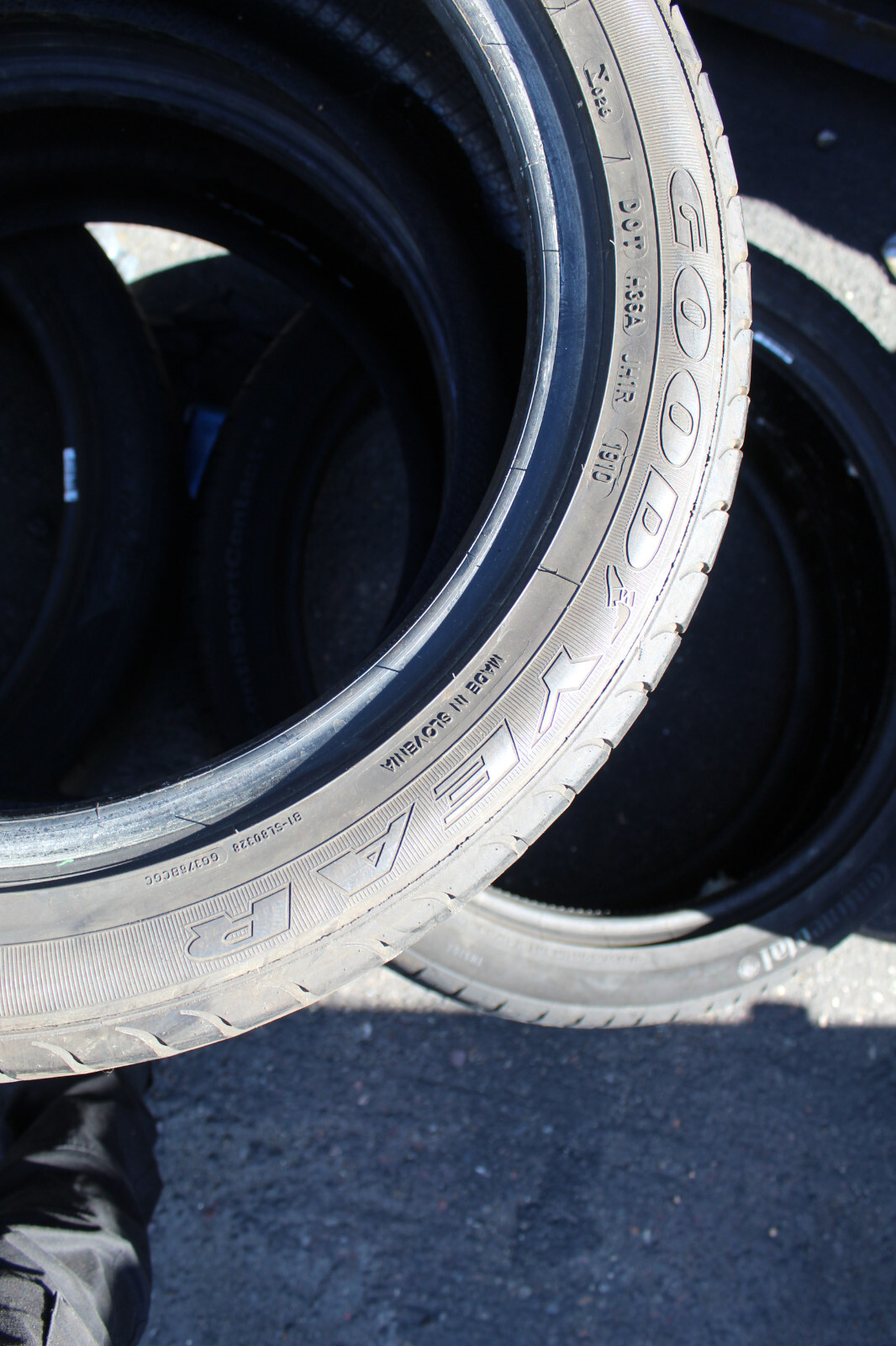 215 50 17 Goodyear, Efficient Grip, 91V, x2 A Pair 6.5mm (F1_tyres) FOD L2918