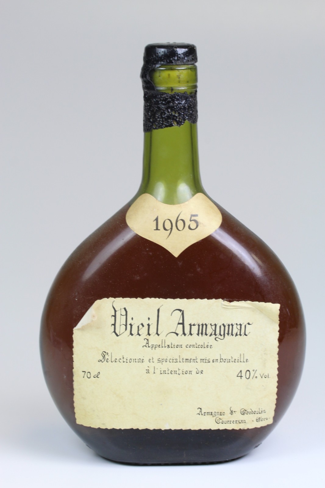 Vieil Armagnac 1965 Vevve Goudoulin 40% Vol. ungeöffnet AVS15647 AD3