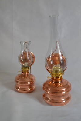 Copper oil lamp, Turkish nostalgic traditional copper gas lamp