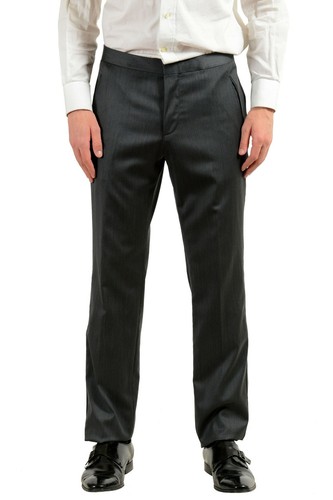 Pre-owned Hugo Boss "hanford/golden" Men's Gray Wool Tuxedo Two Button Suit