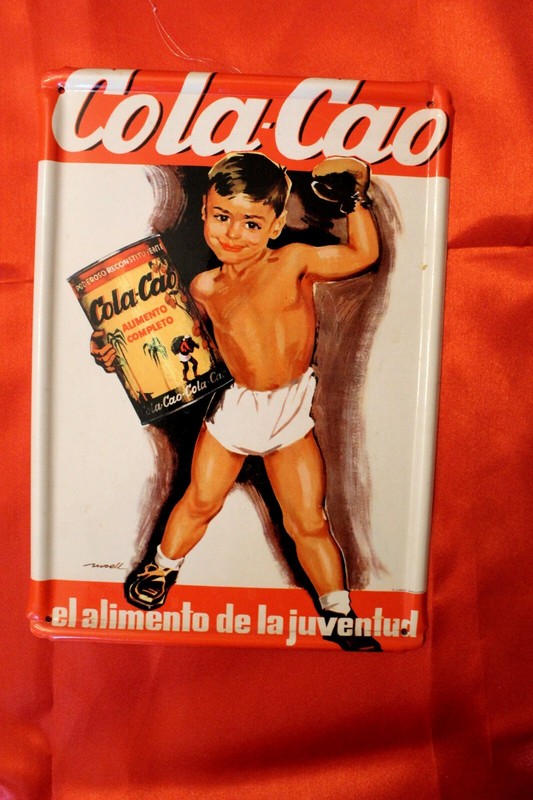 Blechschild Cola Cao