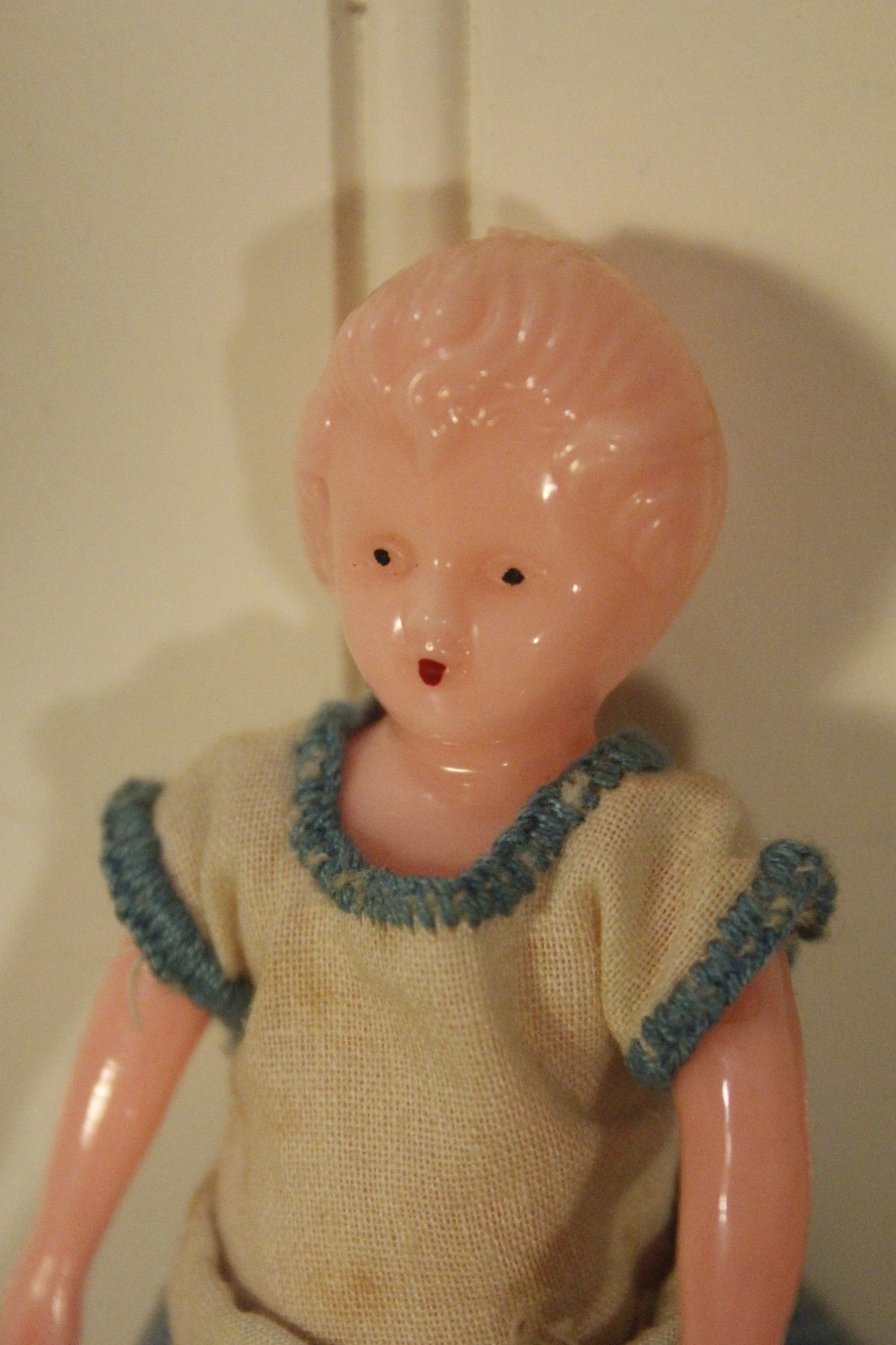 Vintage Pink Plastic Doll 4