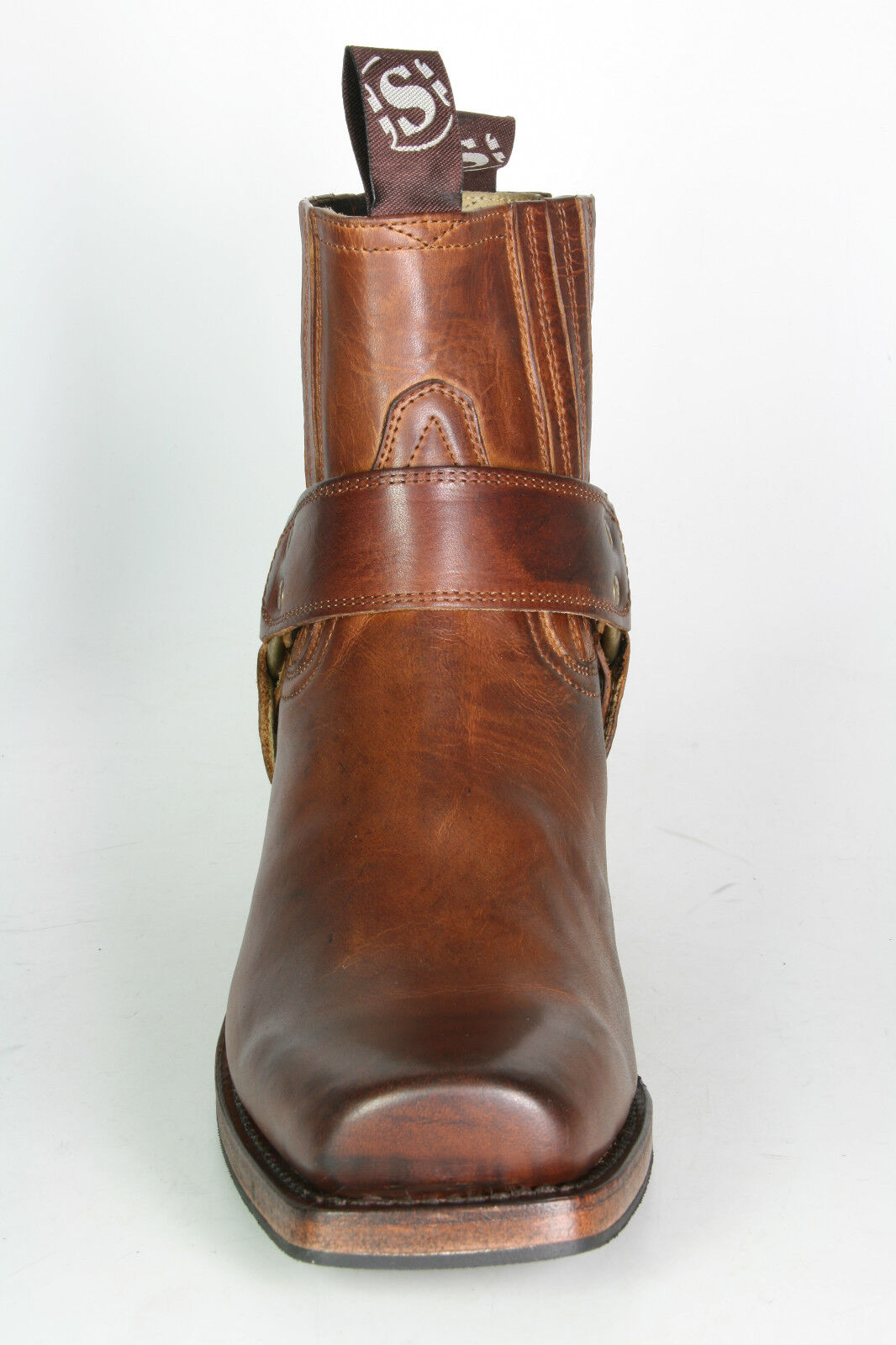 SENDRA 8286 SENDRA STIEFELETTE BLUES EVOLUTION BIKERBOOTS BRAUN