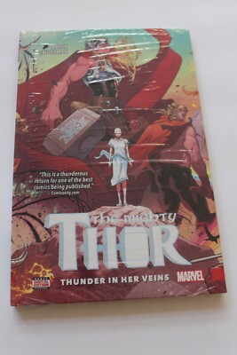 Mighty Thor,Thunder in Her Veins (The Mighty Thor) Hardcover , New and sealed