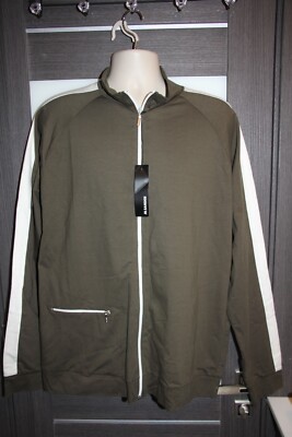 Rare Jil Sandler Sport Cotone Jacket Olive/White XXL New