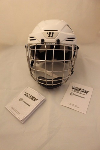 Casque De Hockey Vintage Années 70 JOFA Taille 6 1/4 – Visage Ouvert, Réglable, Blanc | Équipe Suède