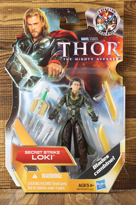 2011 Marvel THOR Secret Strike LOKI #04 Action Figure 