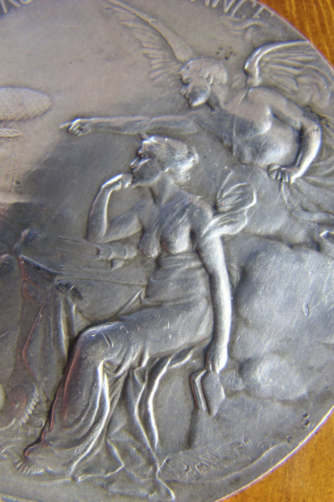 RARE AERO CLUB MEDAL SQUADRON LEADER CAPT. GERARD -  DARING EXPLOITS!