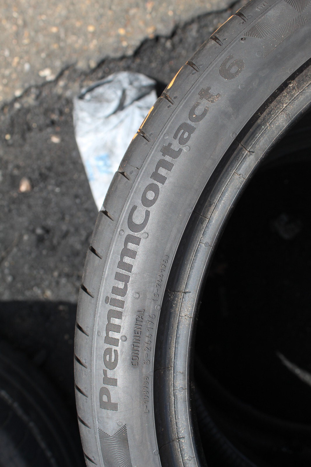 215 40 18 Continental, PC 6, XL, 89Y, x2 A Pair 7.0mm (F1_tyres) L2606