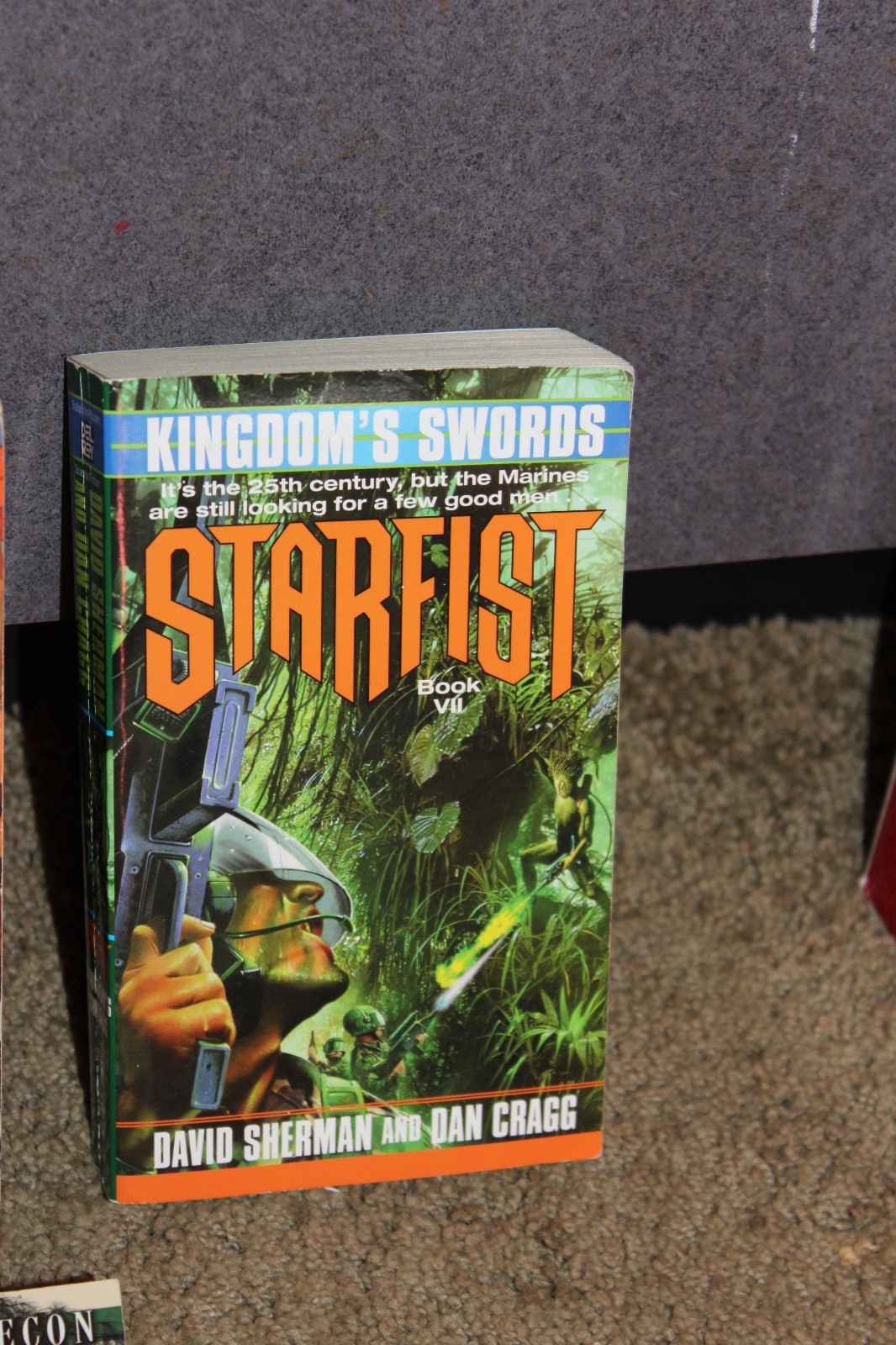 lot of 9 STARFIST Novels Sci Fi Lot Books Sherman Cragg Softcover books