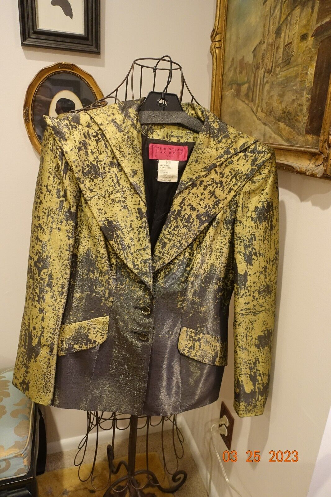 Vintage CHRISTIAN LACROIX Blazer sz.F42 | eBay Vintage CHRISTIAN LACROIX Blazer sz.F42 | eBay