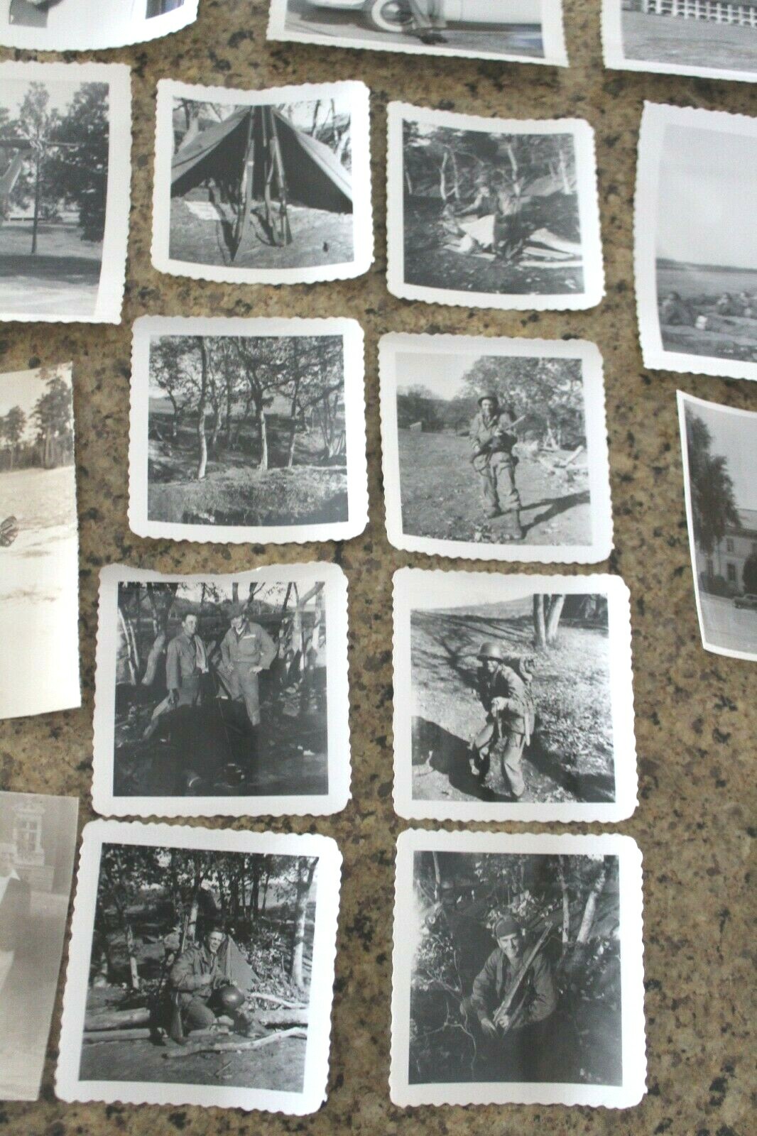 Vintage 1950's 1953 KOREAN WAR US Army Military Soldier Photo Picture Lot