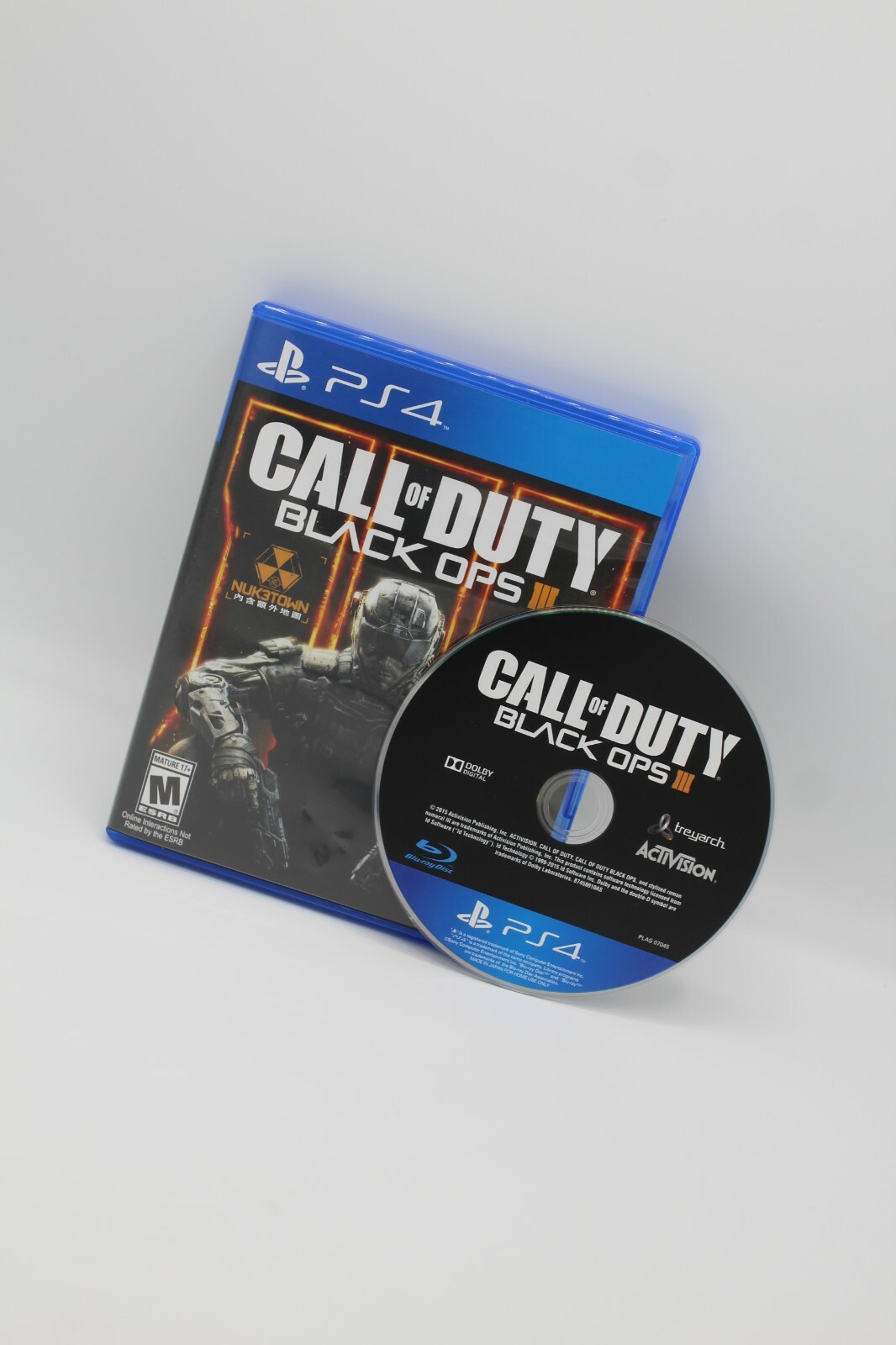 Call of Duty Black Ops III 3 game for the Sony PlayStation 4