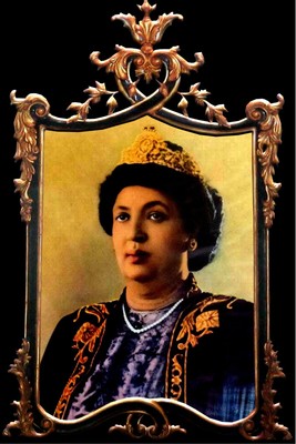 12 x 18 Empress Menen Printed poster (NEW) Digital art Rastafari -Reggae- Africa