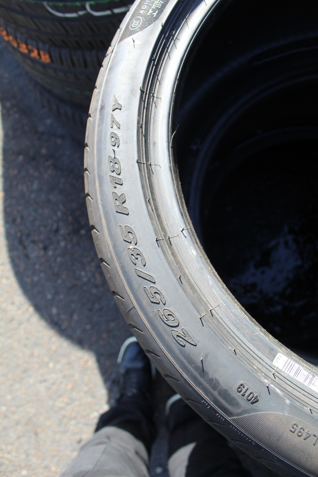 265 35 18 Pirelli, P Zero, MO, 97Y, x2 A Pair 6.0mm (F1_tyres) L3033