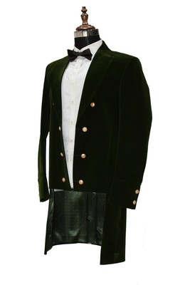 HANDMADE HERREN OLIVGRÜN RAUCHEN JACKEN DESIGNER HOCHZEIT PARTY BEKLEIDUNG MANTEL