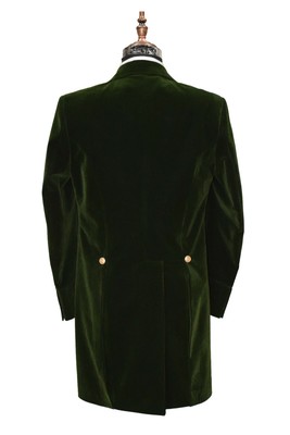 HANDMADE HERREN OLIVGRÜN RAUCHEN JACKEN DESIGNER HOCHZEIT PARTY BEKLEIDUNG MANTEL