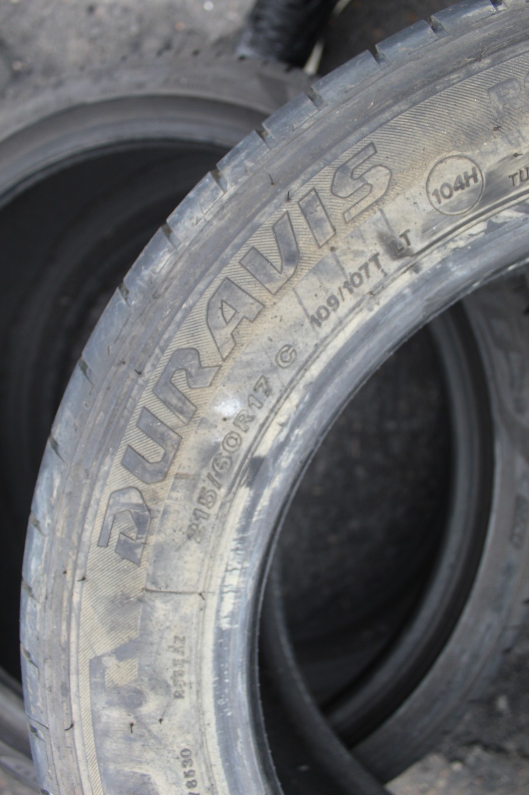 New 215 60 17C Bridgestone, Duravis, 109/107T x1 Single Tyre (F1_tyres) L3664