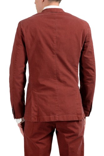 Pre-owned Hugo Boss "hanry-d" Men's Slim Stretch Two Button Suit Us 38r It 48r In Multicolor