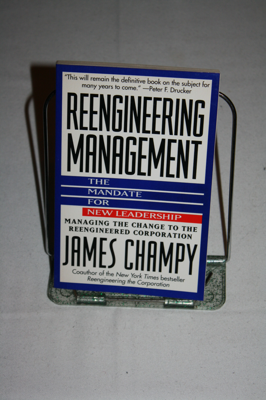 Reengineering Management (J. Champy), Taschenbuch, Englisch