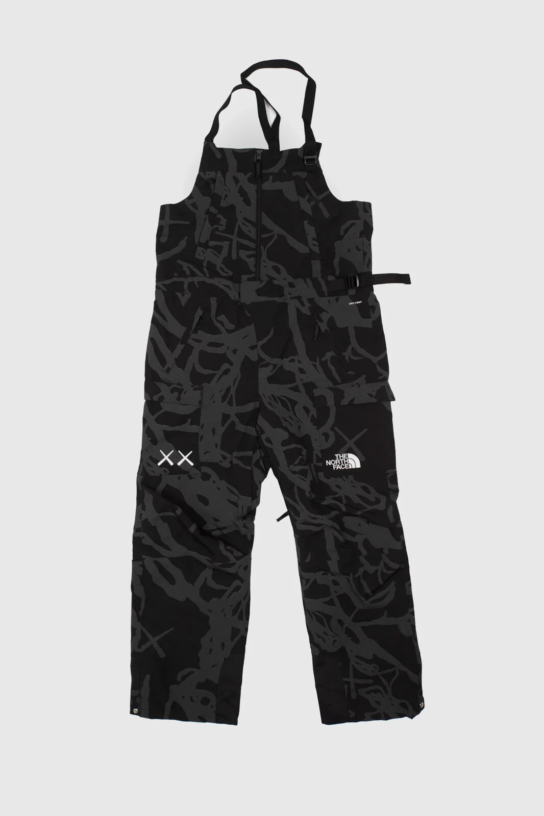 The North Face x Kaws Freeride Bibs Size Small Medium Brand The North Face x Kaws Freeride Bibs Size Small Medium Brand