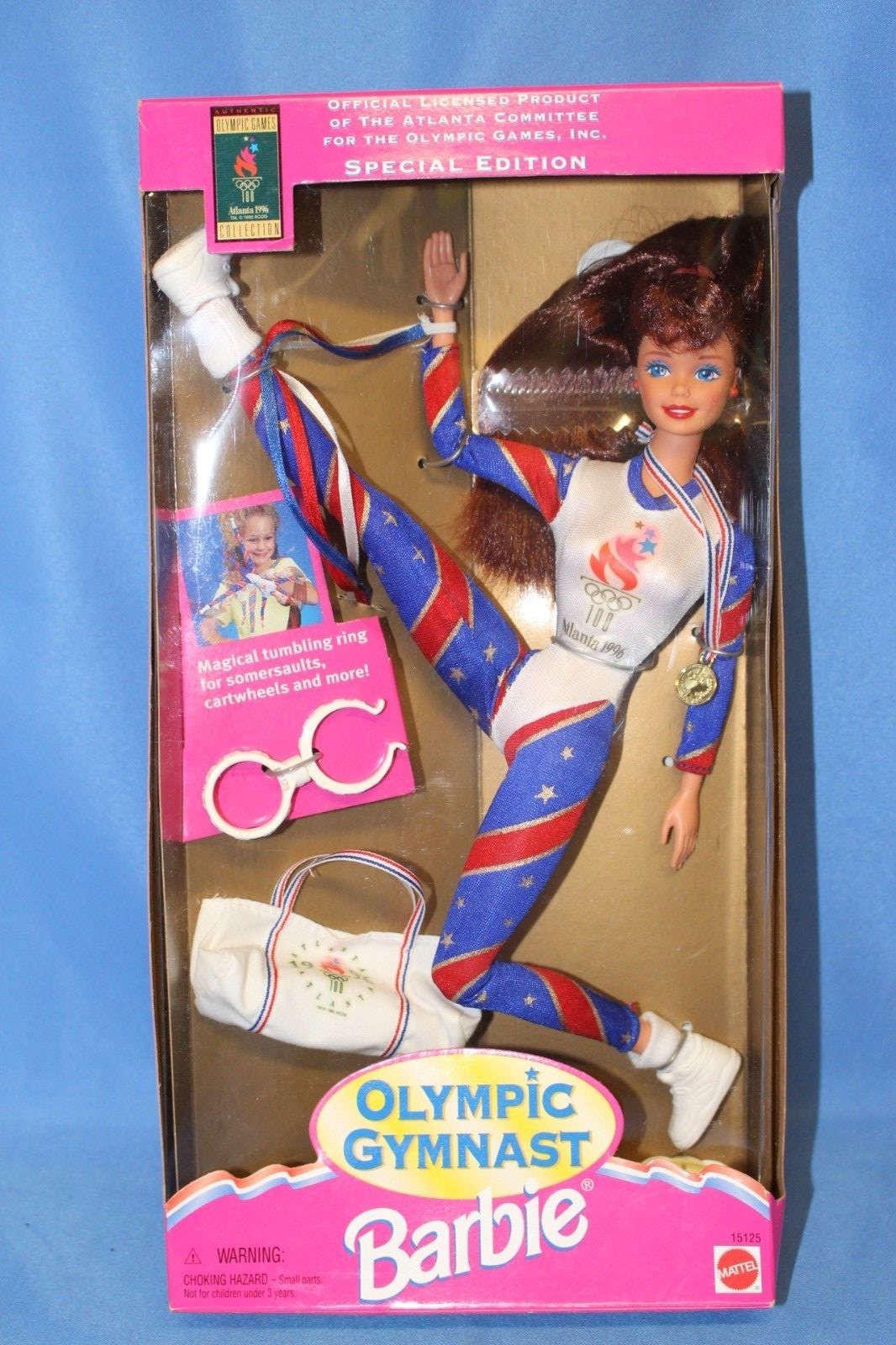 Barbie Olympic Gymnast NRFB Special Edition Atlanta 1996