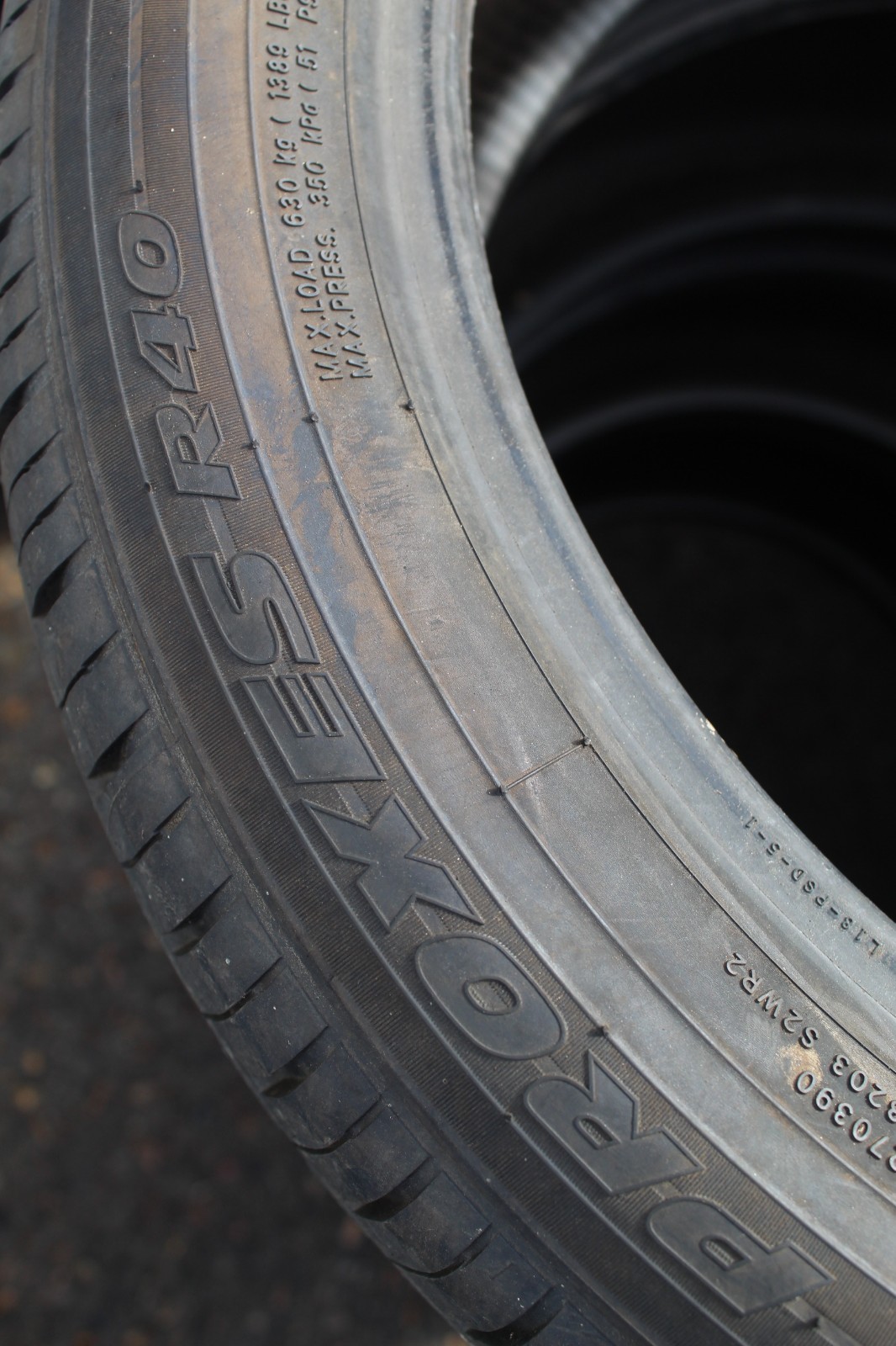 New 215 50 18 Toyo, Proxes R40, 92V, x1 Tyre (F1_tyres) L3824