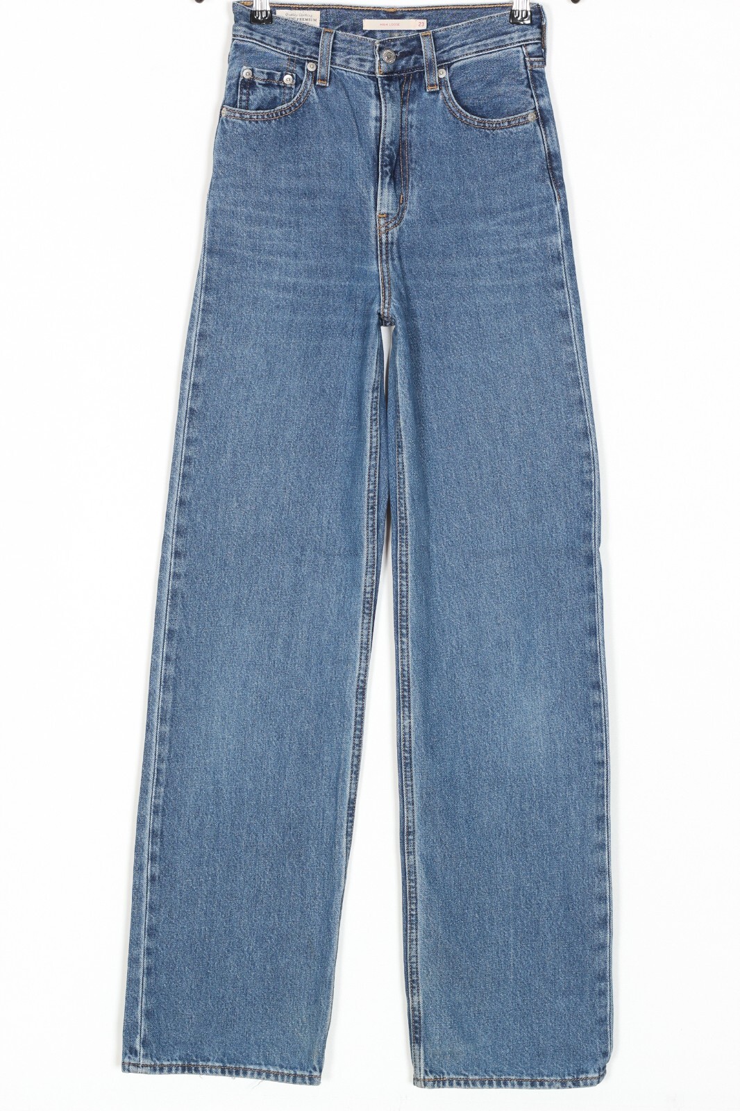 LEVI'S HIGH LOOSE Jeans Women Size W23 L33 WATERLESS Hemp LEVI'S HIGH LOOSE Jeans Women Size W23 L33 WATERLESS Hemp