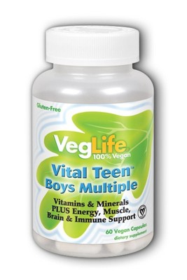 VegLife Vital Teen Boys Multiple 60 VegCap