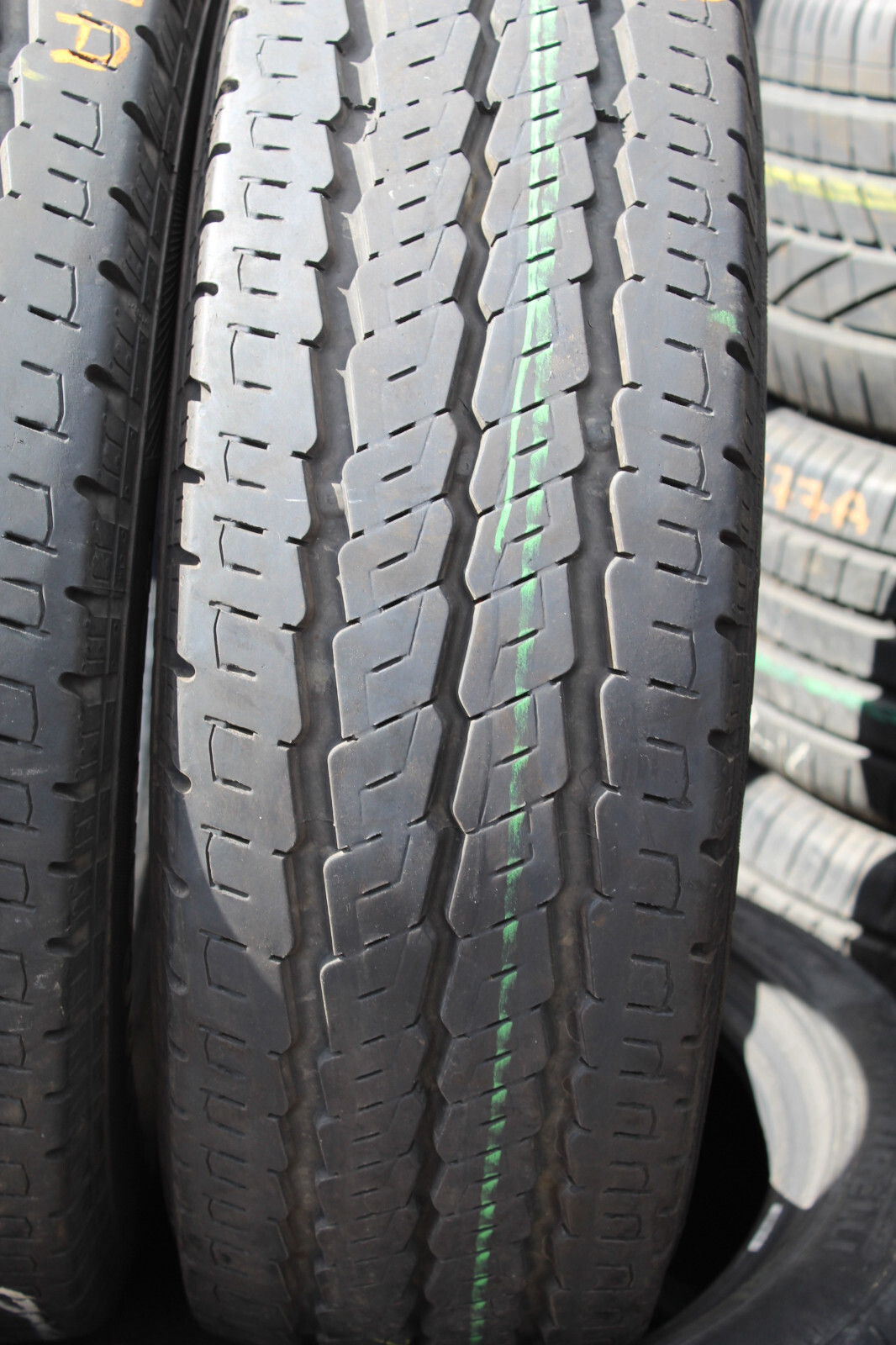 215 70 15CP Continental, Vanco Camper, 109R, x2 A Pair 8.0mm (F1_tyres) L2897