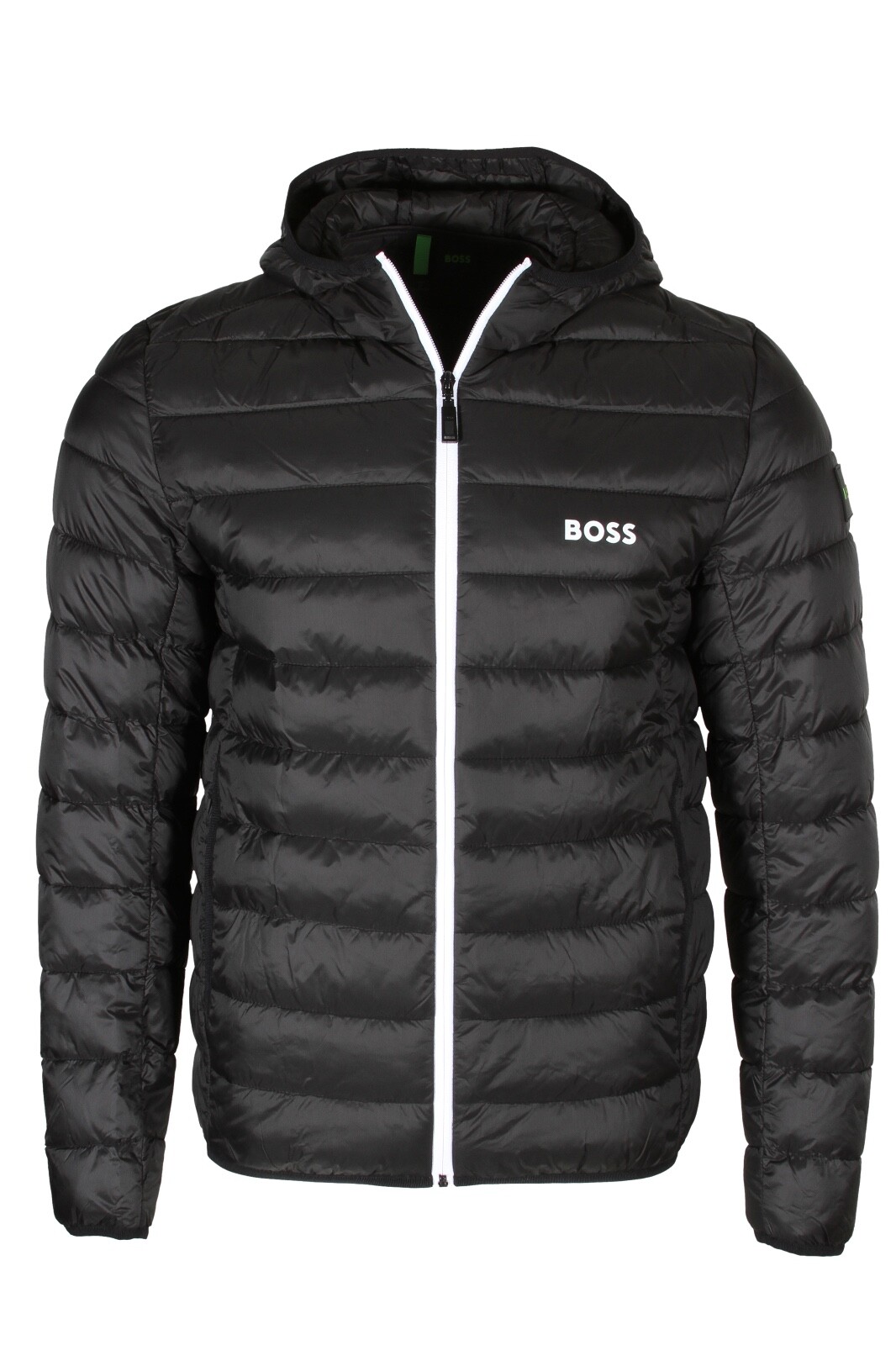 

Мужская водоотталкивающая куртка-пуховик HUGO BOSS J_Thor черного цвета 50472472 002, Черный