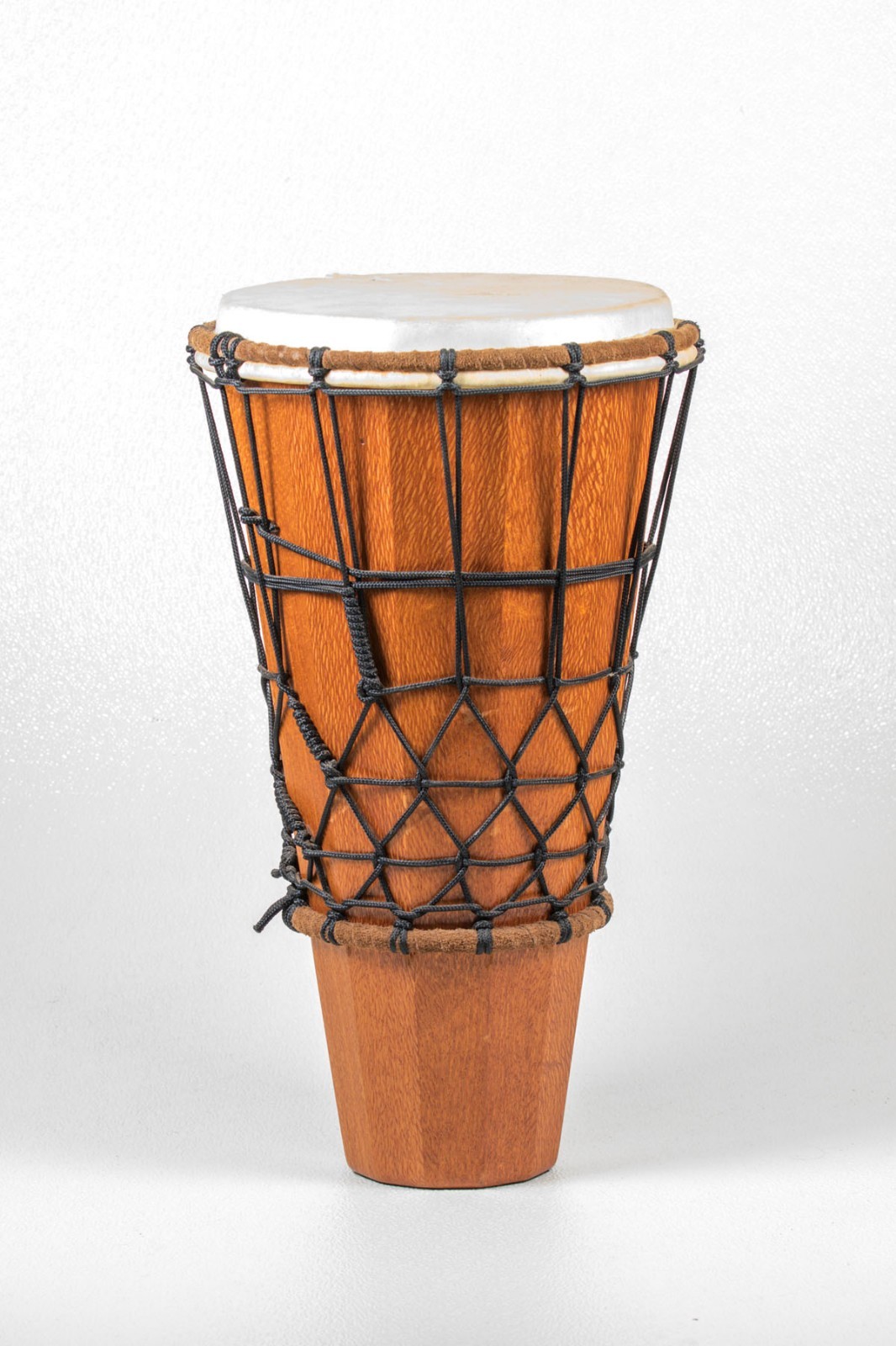 Handmade Rhythm Ashiko lacewood hand drum. NEEDS NEW SKIN