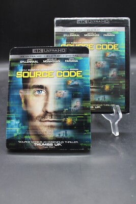 New Sealed Source Code 4K Ultra HD + Blu-ray + Digital w/ Slipcover