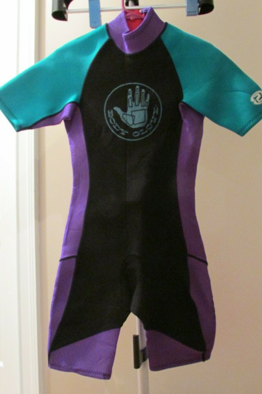 Dive WetSuit BODY GLOVE 2mm MENS Size SMALL Shorty Black Snorkeling