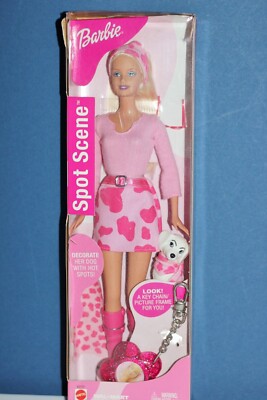 SPOT SCENE BARBIE DOLL MATTEL B2717 2001 NIB