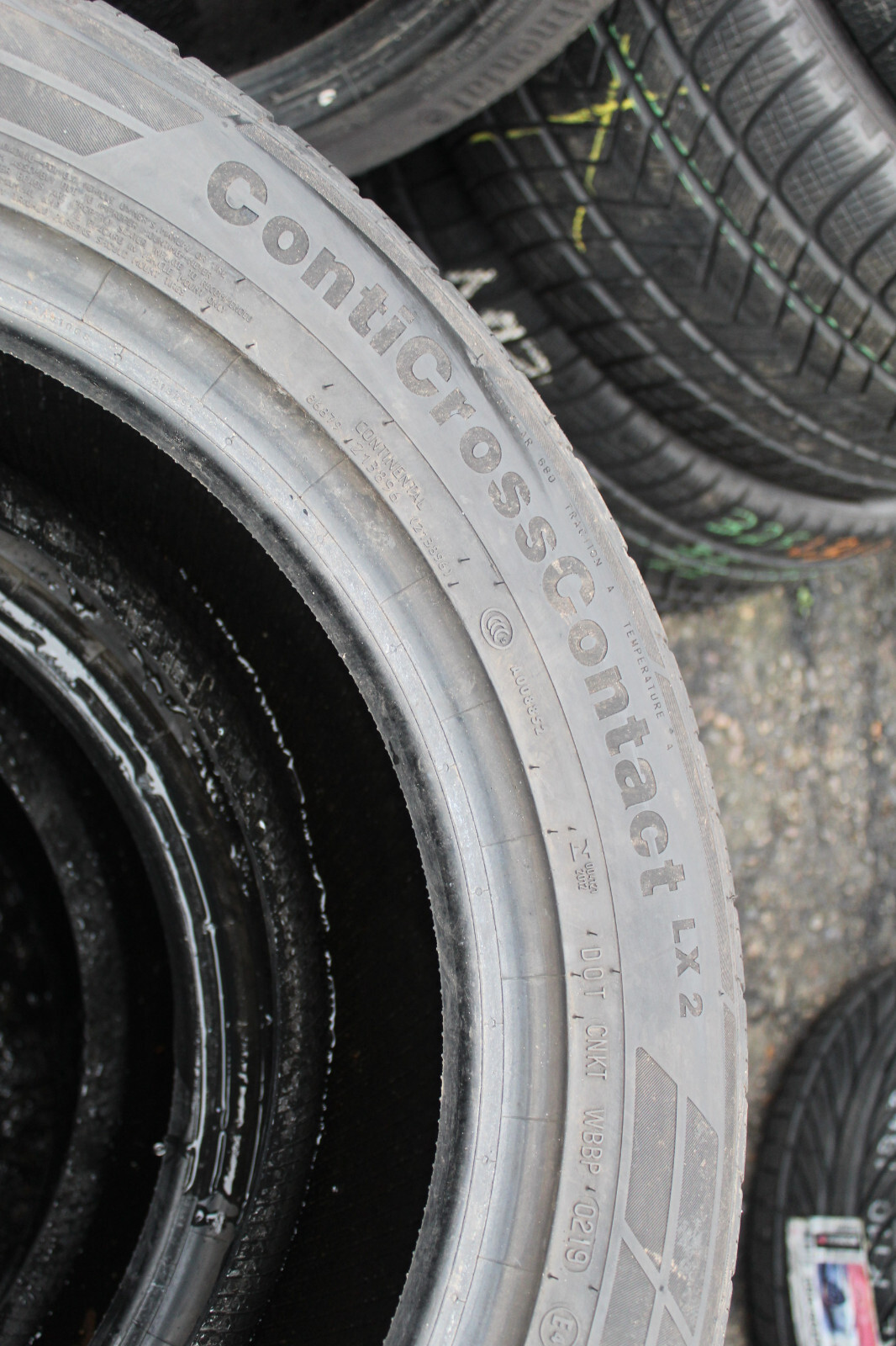 New 215 60 17 Continental, Cross Contact, M+S, 96H, x2 A Pair (F1_tyres) L3264